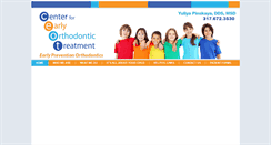 Desktop Screenshot of earlyorthodontics.com